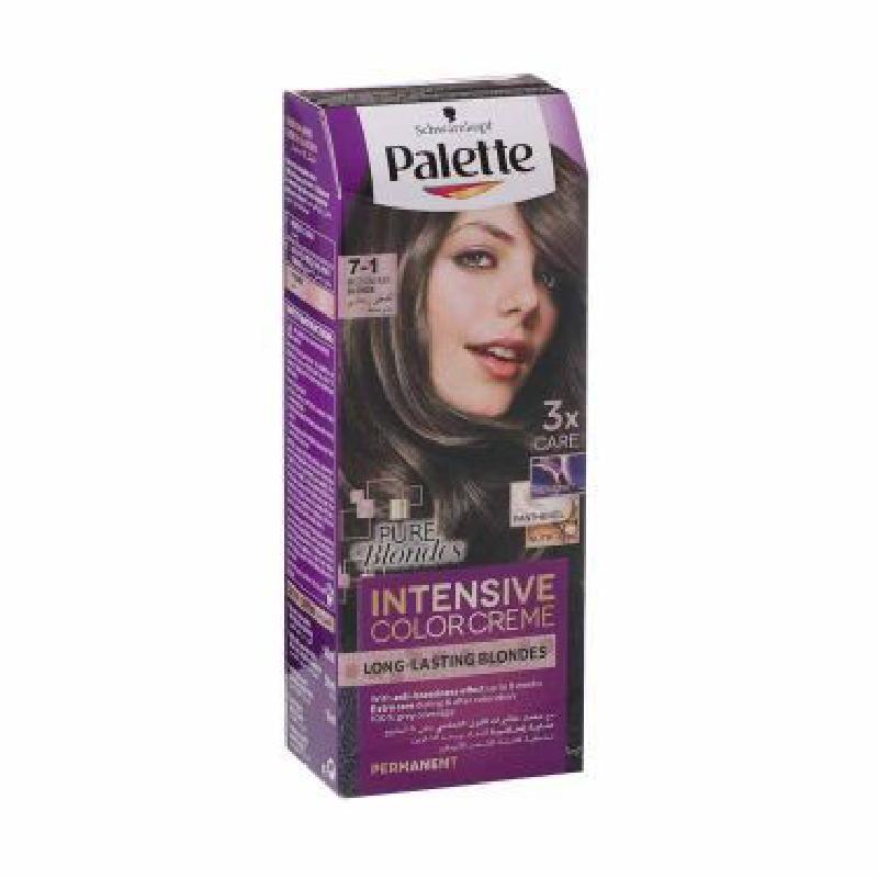 Palette farba za kosu medium ash blonde 7-1