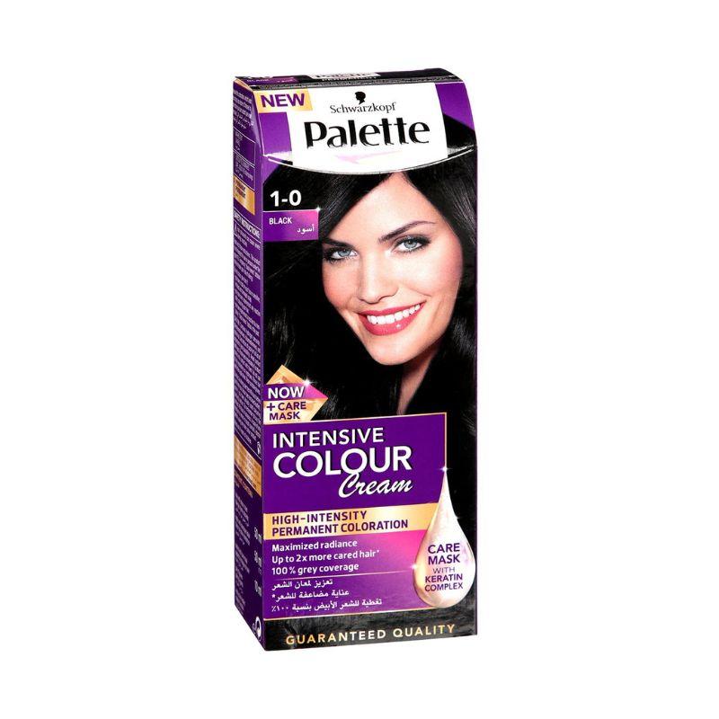 Palette farba za kosu 1-0 N1-Intezivno crna