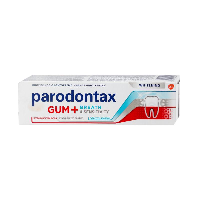 Parodontax pasta za zube gum + breath + sensivity 75ml