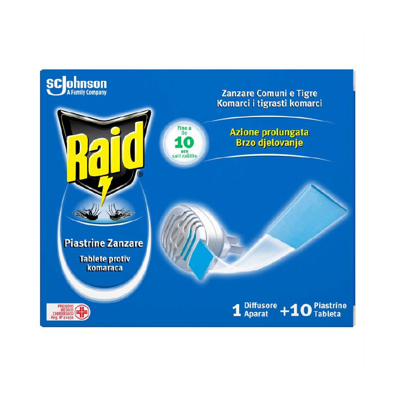 Raid električni aparat + tablete