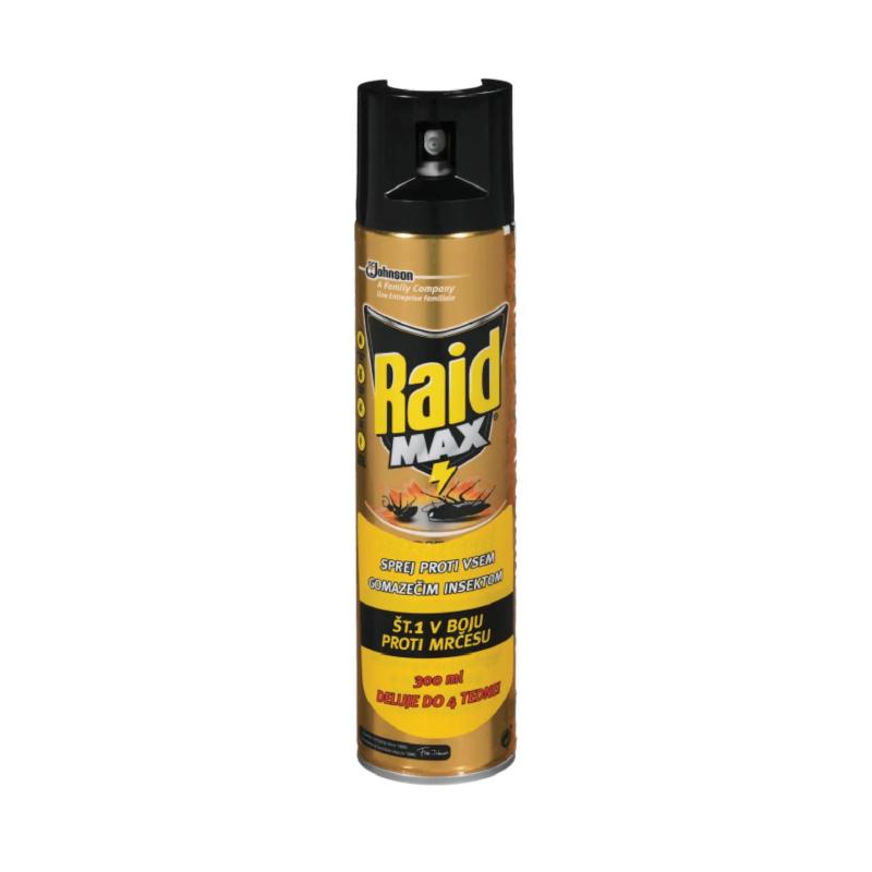 Raid max sprej protiv gmižućih insekata 300ml