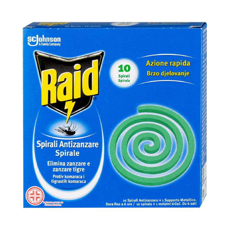 Raid spirala 10kom