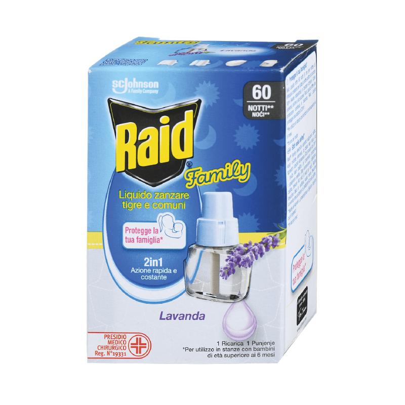 Raid tecnost za elek.aparat protiv komaraca Lavanda 36ml