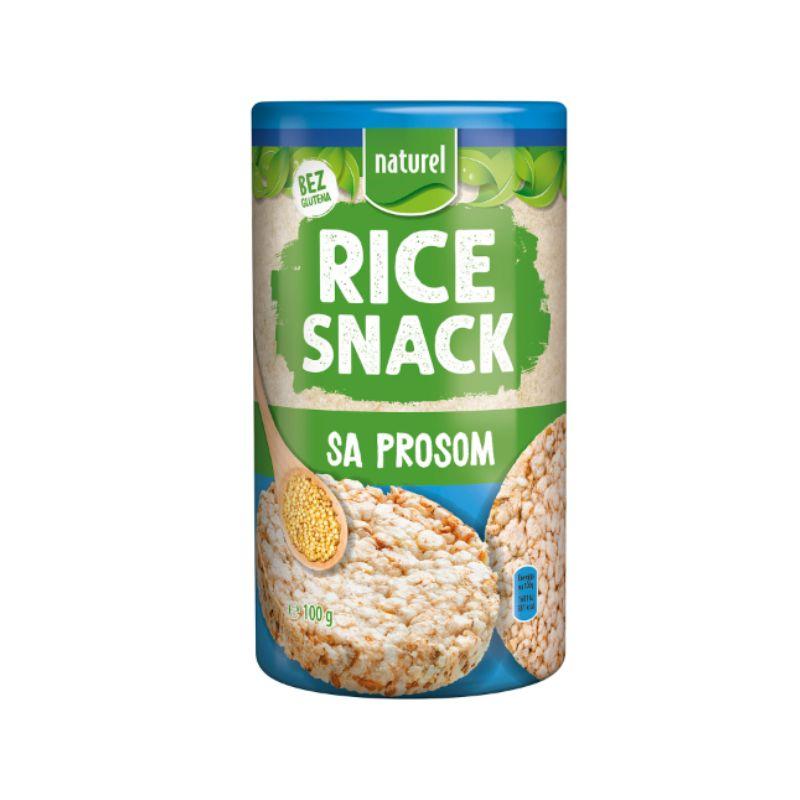 Rice snack od pirinča sa prosom