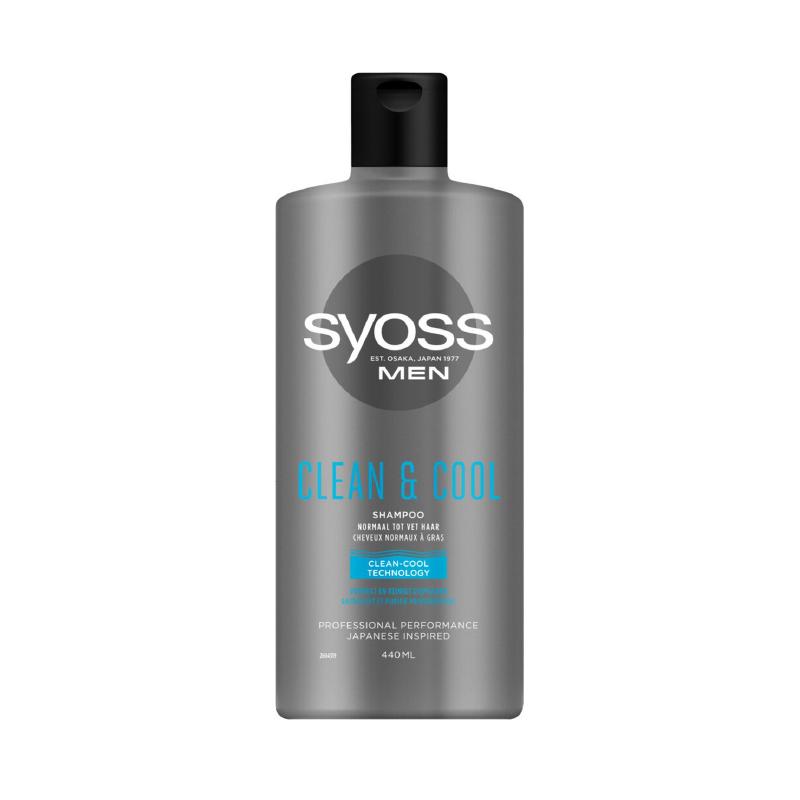 Syoss šampon clean & cool muški 440ml