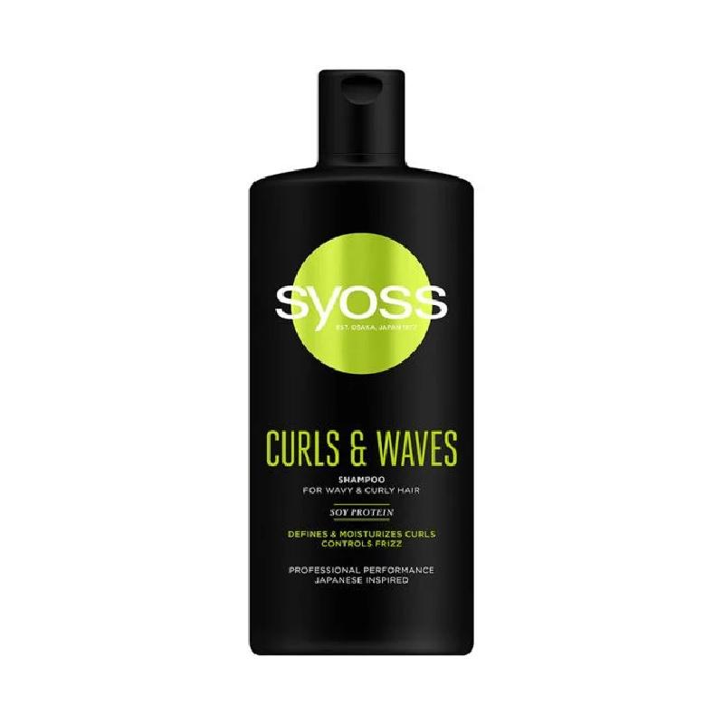Syoss šampon curls & waves 440ml