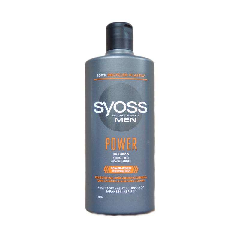 Syoss šampon muški power 440ml