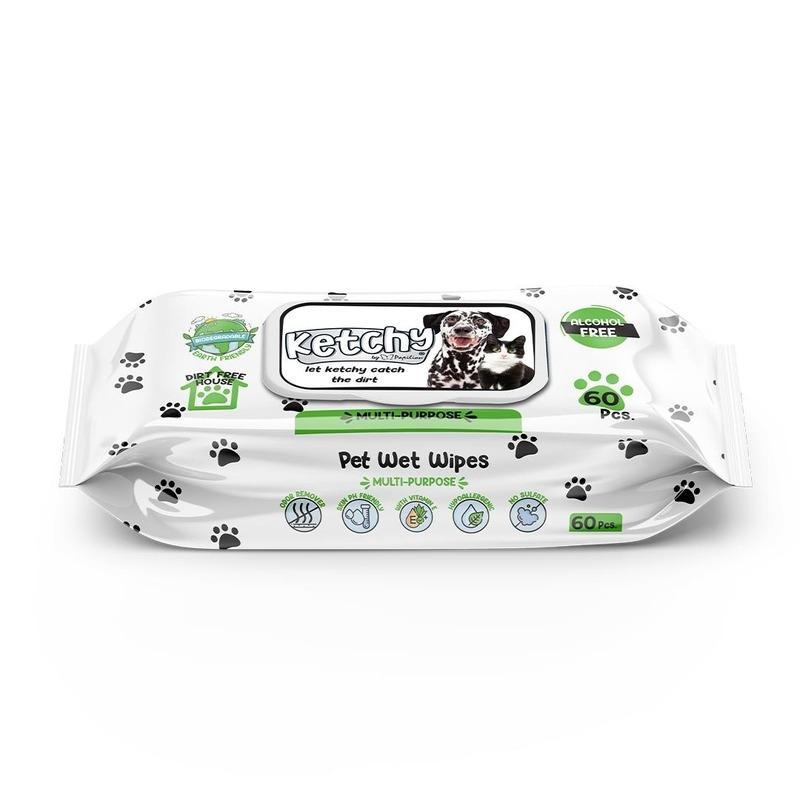 Vlažne maramice za ljubimce 60kom