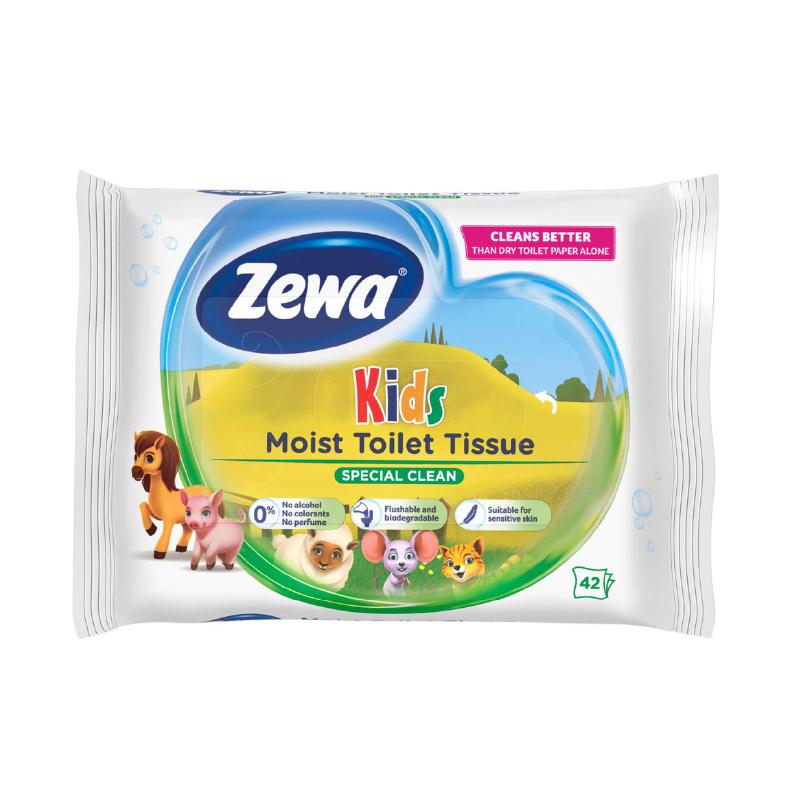 Zewa vlažni toalet papir kids 42kom
